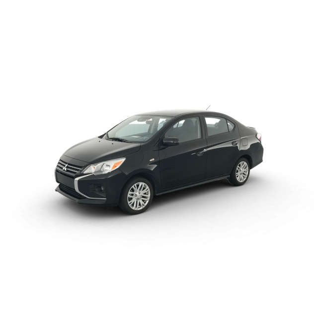 Used Mitsubishi Mirage with manual transmission in black or silver